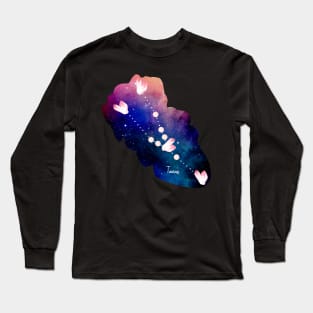 Star Signs and Birth Stones - Taurus in Rose Quartz Long Sleeve T-Shirt